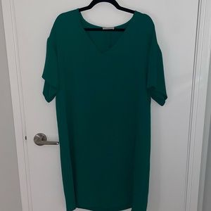 BABATON ARTIZIA Emerald Green Shift Dress | Worn Once